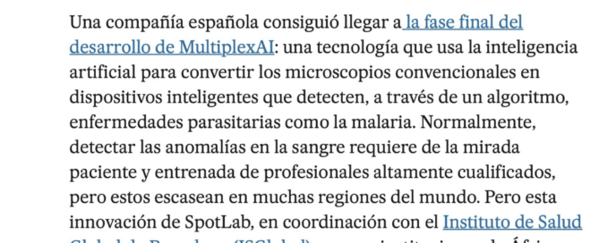 MultiplexAI Named One of El País’ 10 Good News Stories of 2025